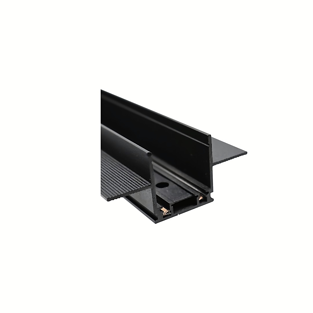 DL26 Magnetik Sıva Altı Trimless Alüminyum Ray - 3Mt.