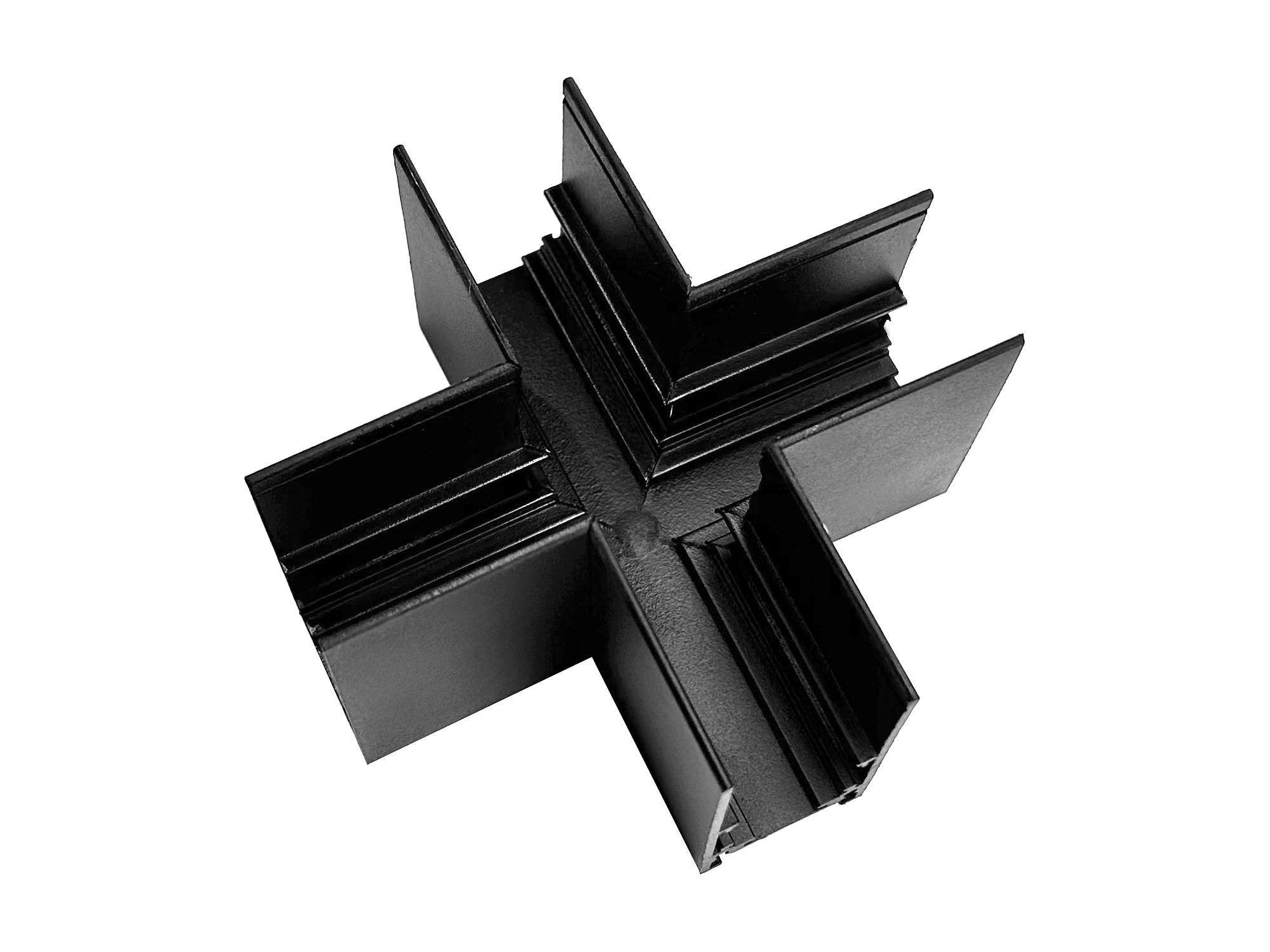 DL20 Magnetik Sıva Üstü Alüminyum Ray Yatay '' + ''  Bağlantı Aparatı