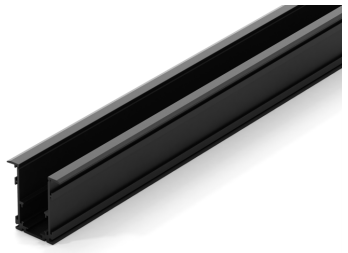DL20 Magnetic Recessed Concealed Aluminum Track - 2m