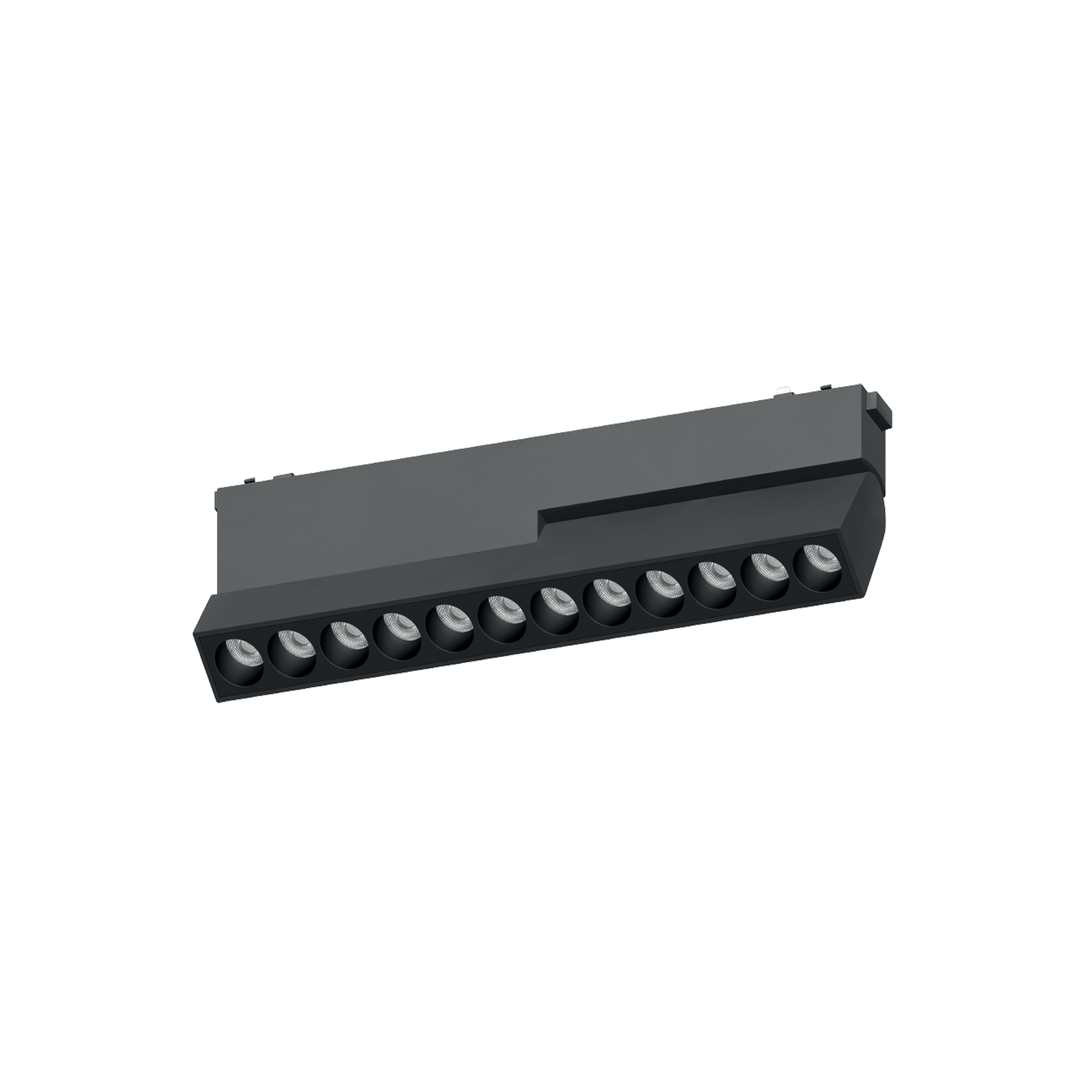 DL26 Folding Ash Black 12W/CCTS Magnetic Folding Grille Light
