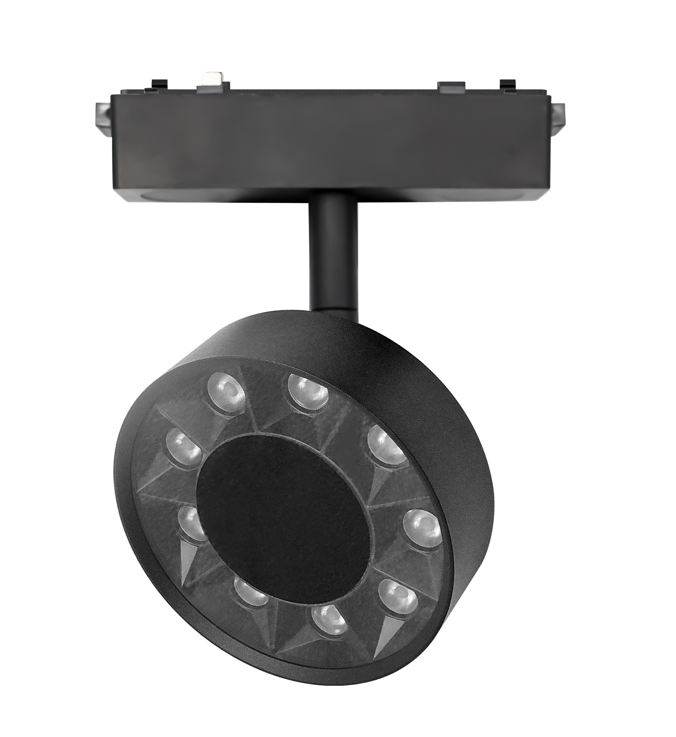 DL26 Halo Black 9W/4000K Magnetic Adjustable Grille Light