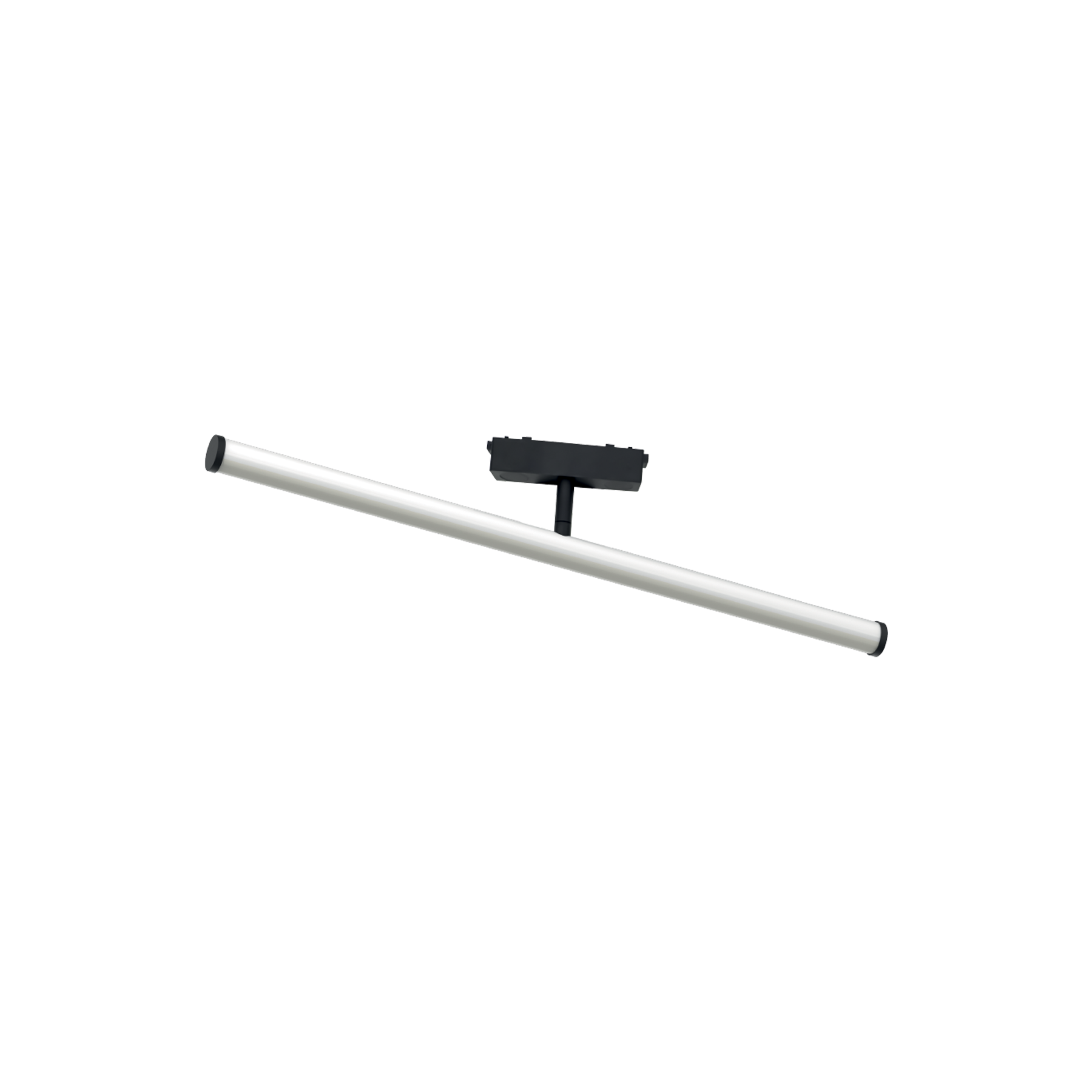 DL26 Saber Black 18W/CCTS Magnetic 180° Linear Tube Light
