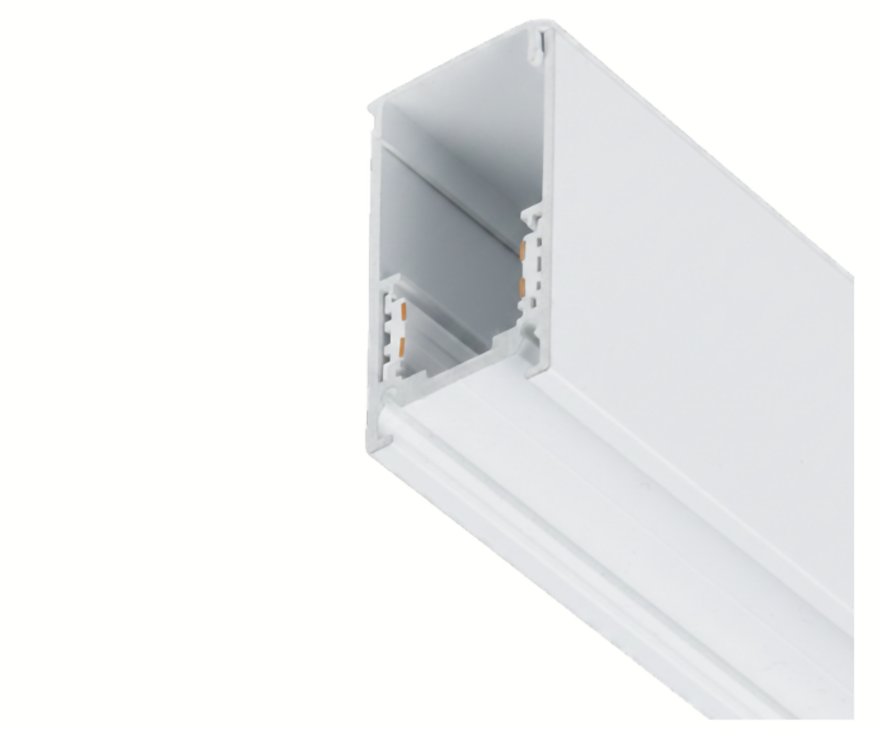 DL20 Magnetic Surface Mounted Aluminum Track - 1m