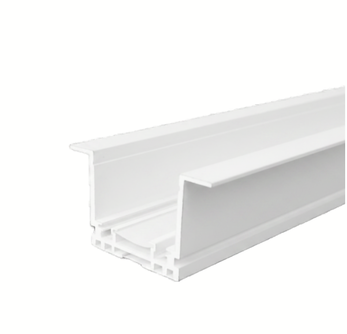 DL20 Magnetic Recessed Concealed Aluminum Track - 1m