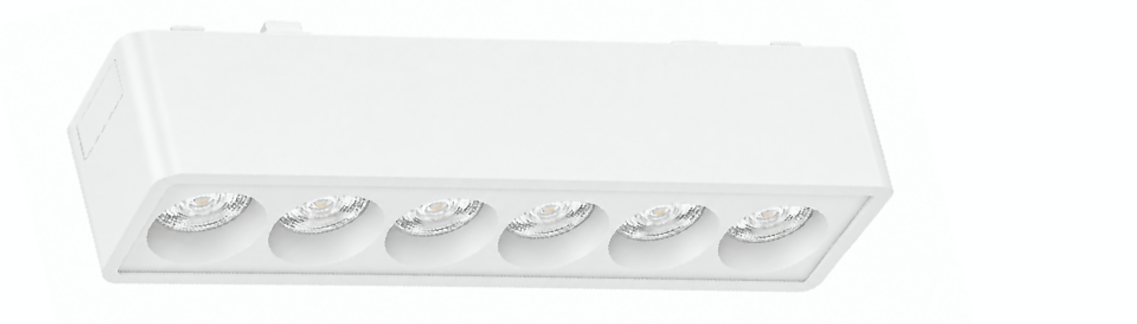 DL26 Ash White 6W/CCT 24° Lens Magnetic Track Spotlight