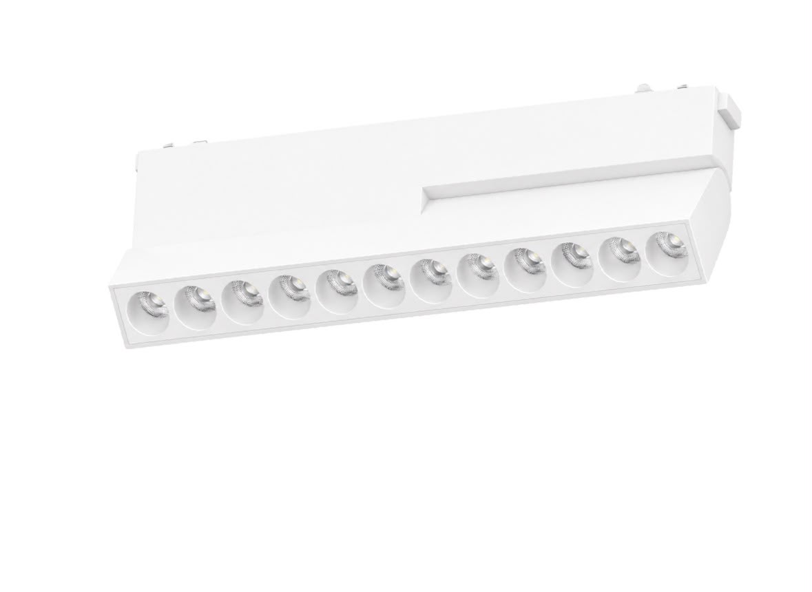 DL26 Folding Ash White 12W/CCTS Magnetic Folding Grille Light