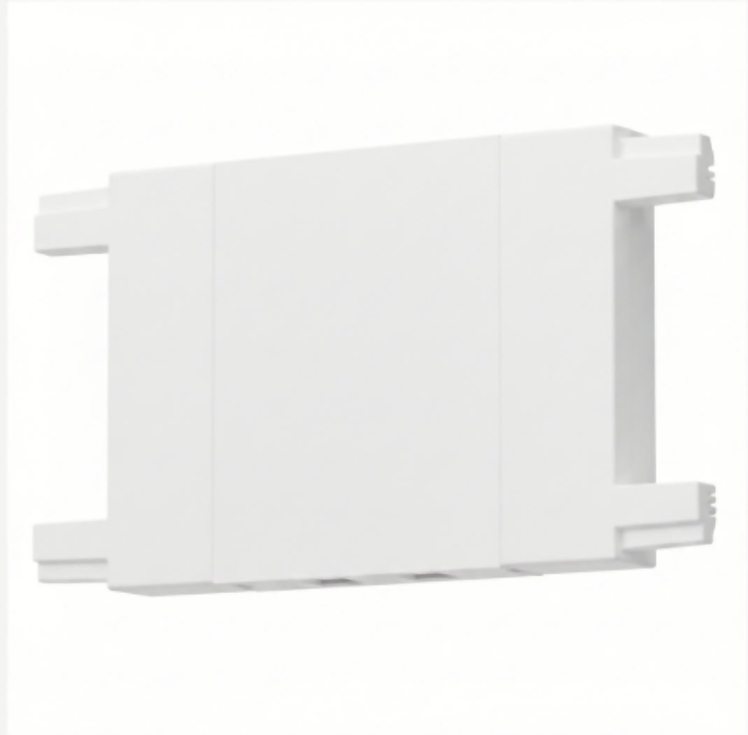 DL26 Slim Magnetic Surface Mounted Aluminum Track Straight Connector