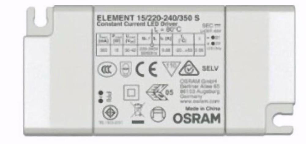 Element 15/220-240/350mA LED sürücü