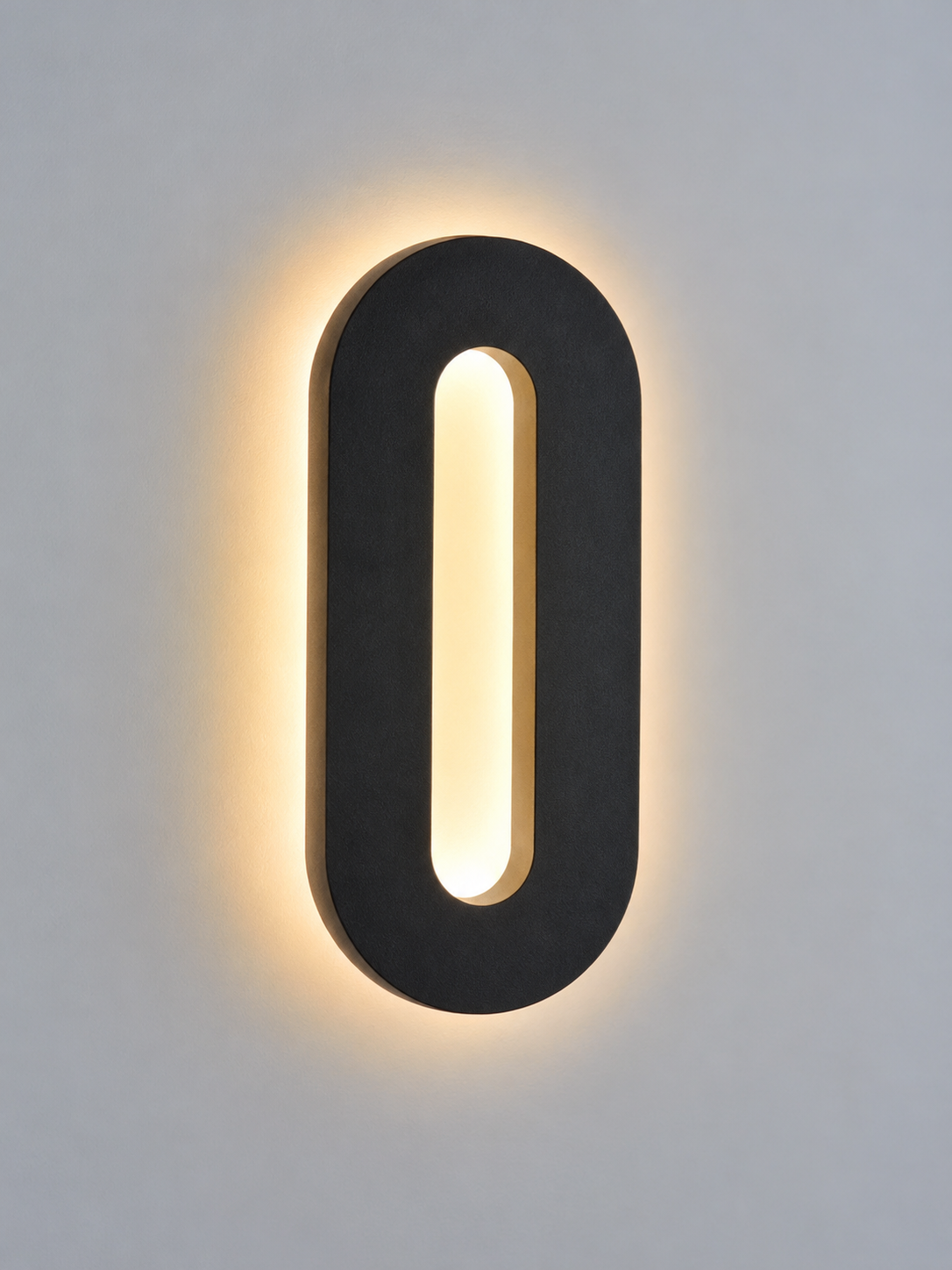 DL9001-0 LED House Number 0 3.3W 12V IP65