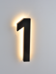 DL9001-1 LED House Number 1 3.3W 12V IP65