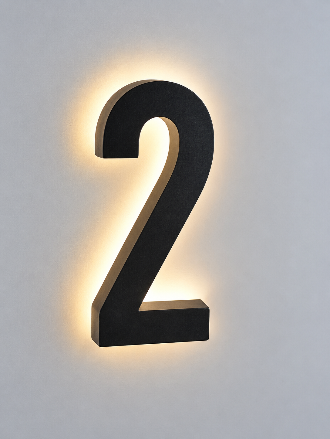 DL9001-2 LED House Number 2 3.3W 12V IP65