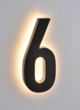 DL9001-6 LED House Number 6 3.3W 12V IP65