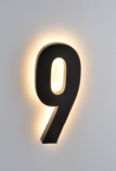 DL9001-9 LED House Number 9 3.3W 12V IP65