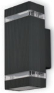 DL9103B GU10 Wall Light 2XGU10 110-240V IP54