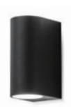 DL9135B GU10 Wall Light 2XGU10 110-240V IP54