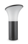DL9215B E27 Bollard Light E27 110-240V IP54 CCT