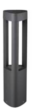DL9218B LED Bollard Light 9W 110-240V IP54 CCT