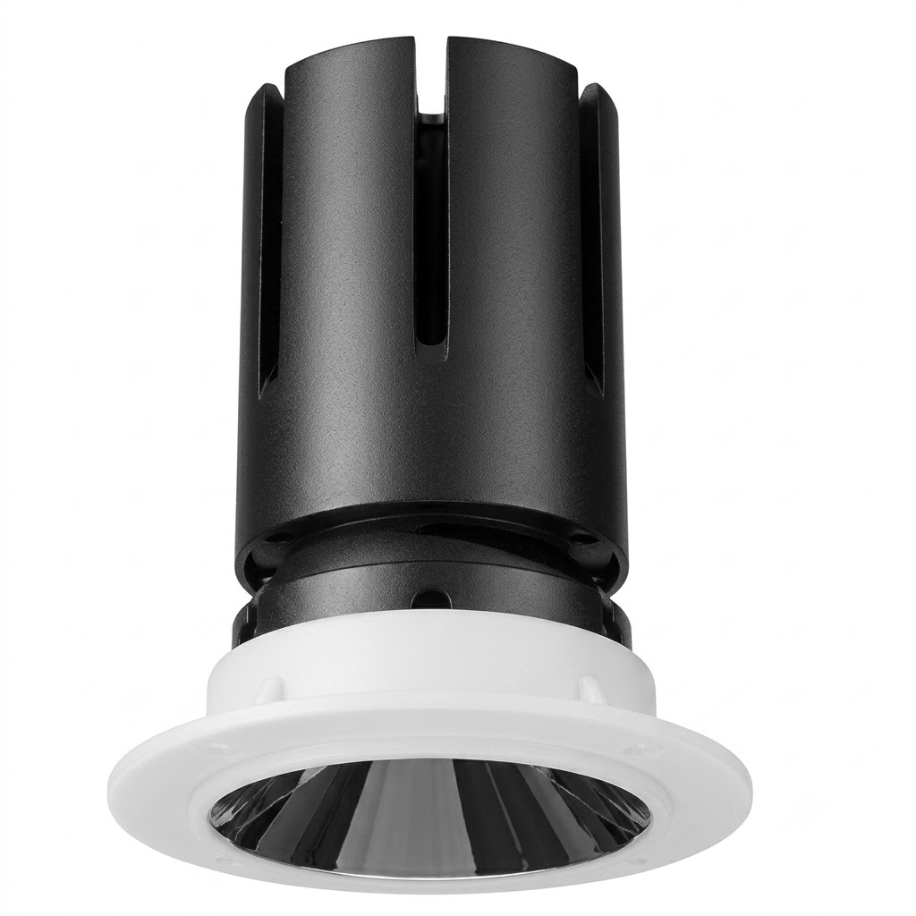 DL9307 Recessed COB Downlight (⌀75mm cutout)