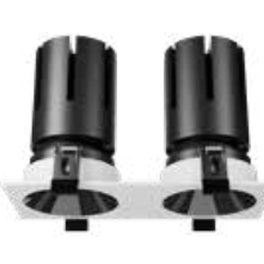 DL9316 Twin Recessed COB Downlight (75 x 175mm cutout)