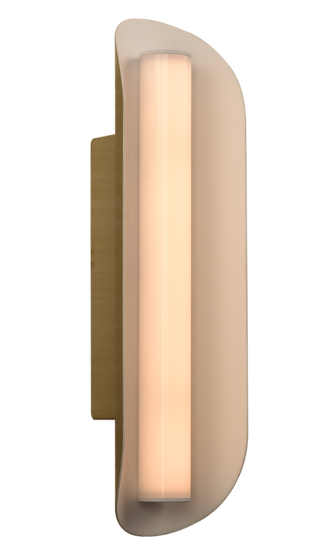 DL10021 Curved Panel LED Wall Sconce (5W)