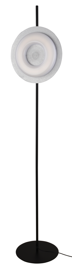 DL10025 Halo Disc LED Floor Lamp (24W CCT)