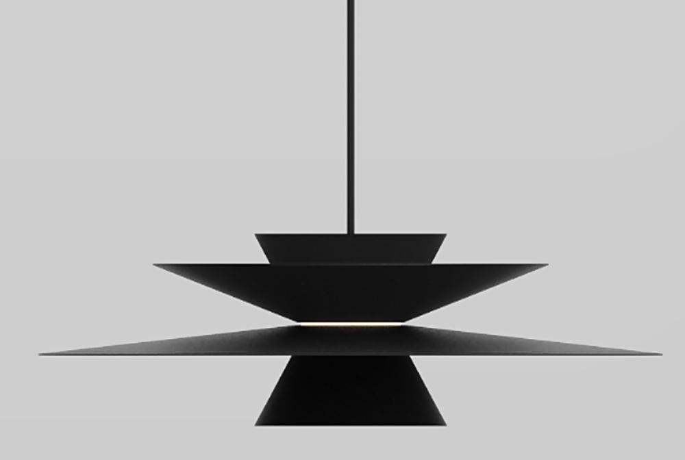 DL10341 Aluminum Pendant Ø500mm 12W
