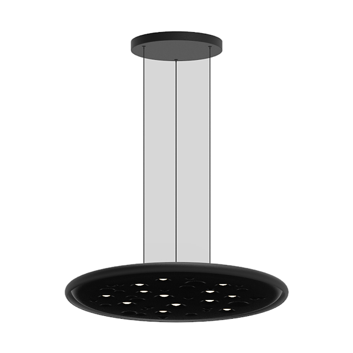 DL10349 Felt + Aluminum Pendant Ø700mm 26W