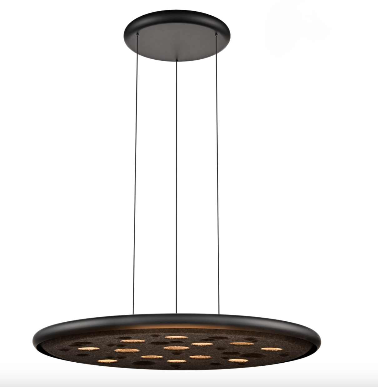 DL10349 Felt + Aluminum Pendant Ø700mm 26W
