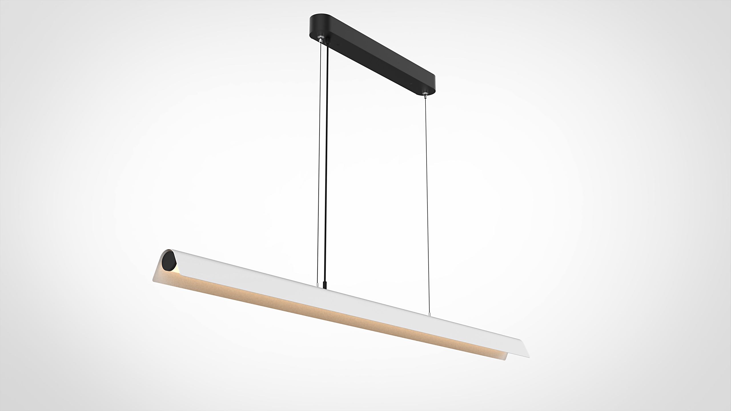 DL10428 LED Linear Pendant Light (U-Profile) 1800mm 48W – Indoor Lighting