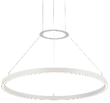 DL11358 Slim Round LED Ring Pendant Light (Ø460–885mm)