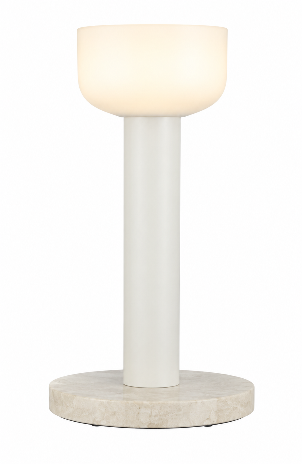 DL11373 Glass & Marble LED Table Lamp