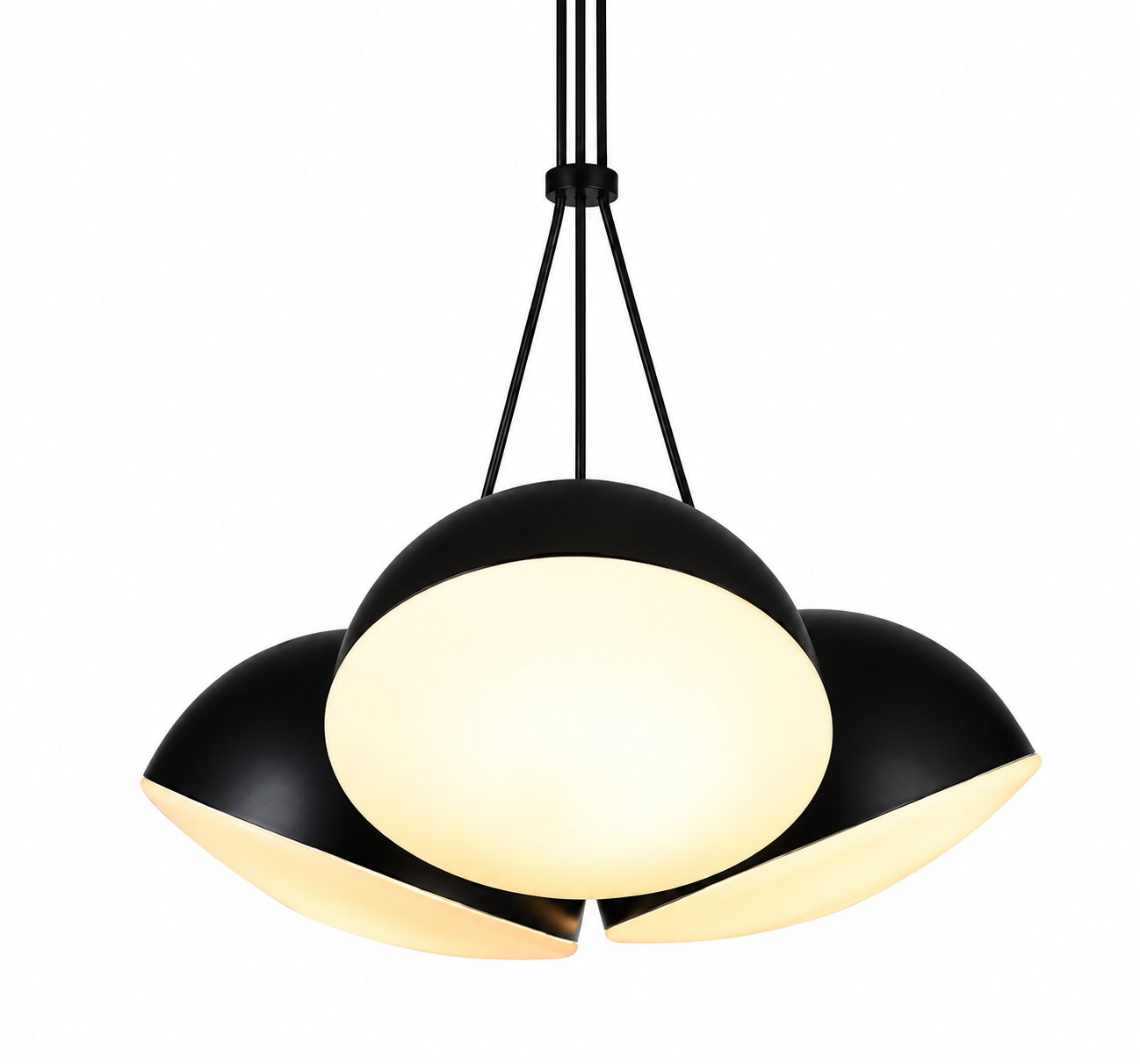 DL11380 3-Head Dome LED Pendant Light
