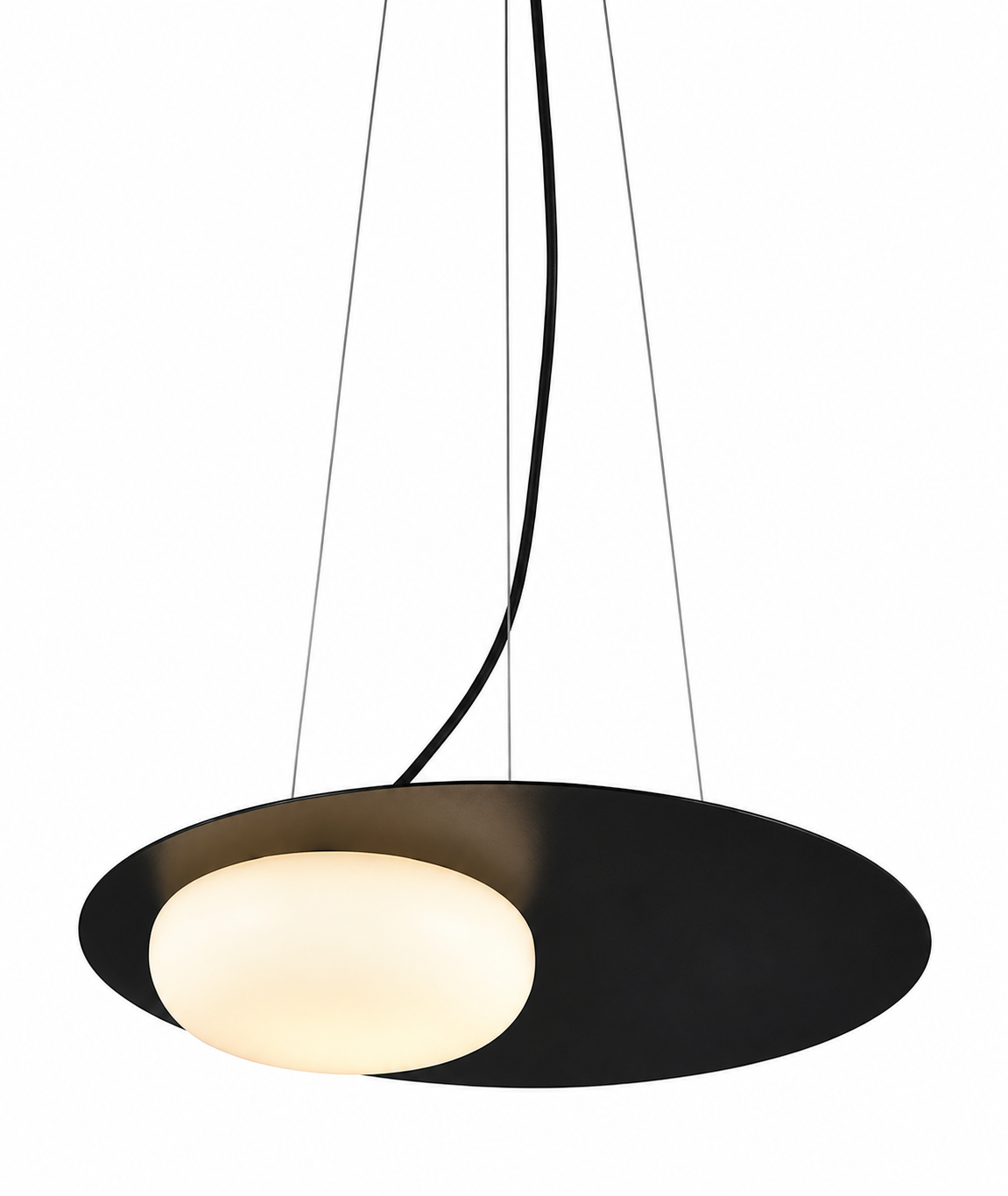 DL11384 Opal Glass LED Pendant Light (Ø420mm)