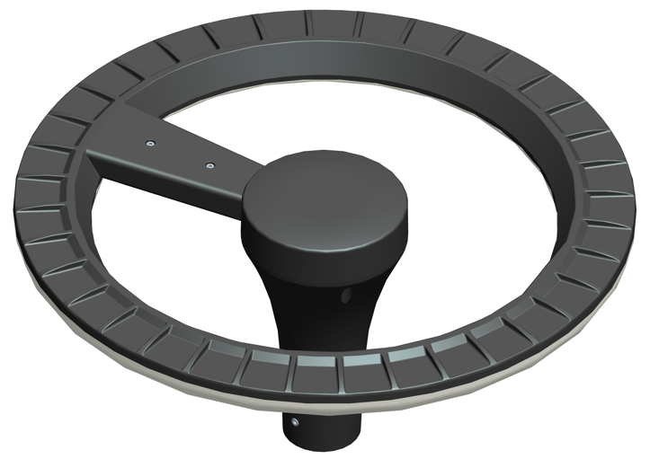 DL11416 Halo Ring Post-Top Garden Luminaire (Ø560, Open Ring)