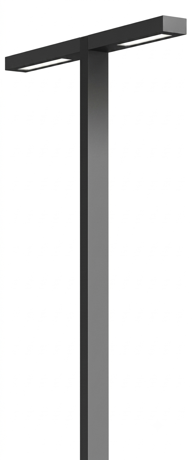 DL11427 Twin-Arm LED Pole Street/Path Light (T-Shape)