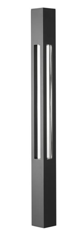 DL11429 Open-Frame Column Post Luminaire (Strain, Twin Light Bars)