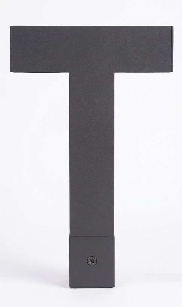 DL11459 Path/Bollard Light (T-Shape, Clear PC)