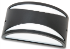 DL11477 Wall Light (Half-Round, Ribbed Diffuser)