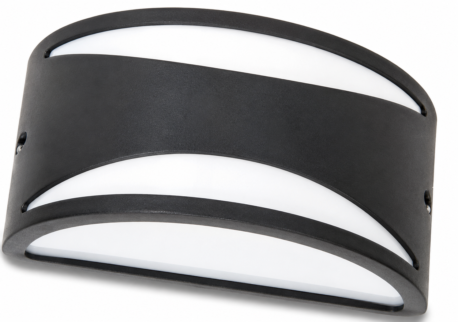 DL11477 Wall Light (Half-Round, Ribbed Diffuser)