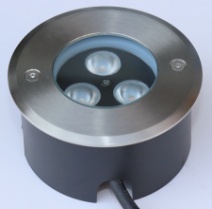 DL11573 Slim Recessed Inground Uplight (Ø100mm)