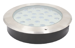DL11577 Slim Recessed Inground Uplight (Ø260mm)