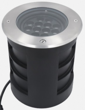 DL11586 Adjustable Recessed Inground Uplight (Ø210mm, Asymmetric)