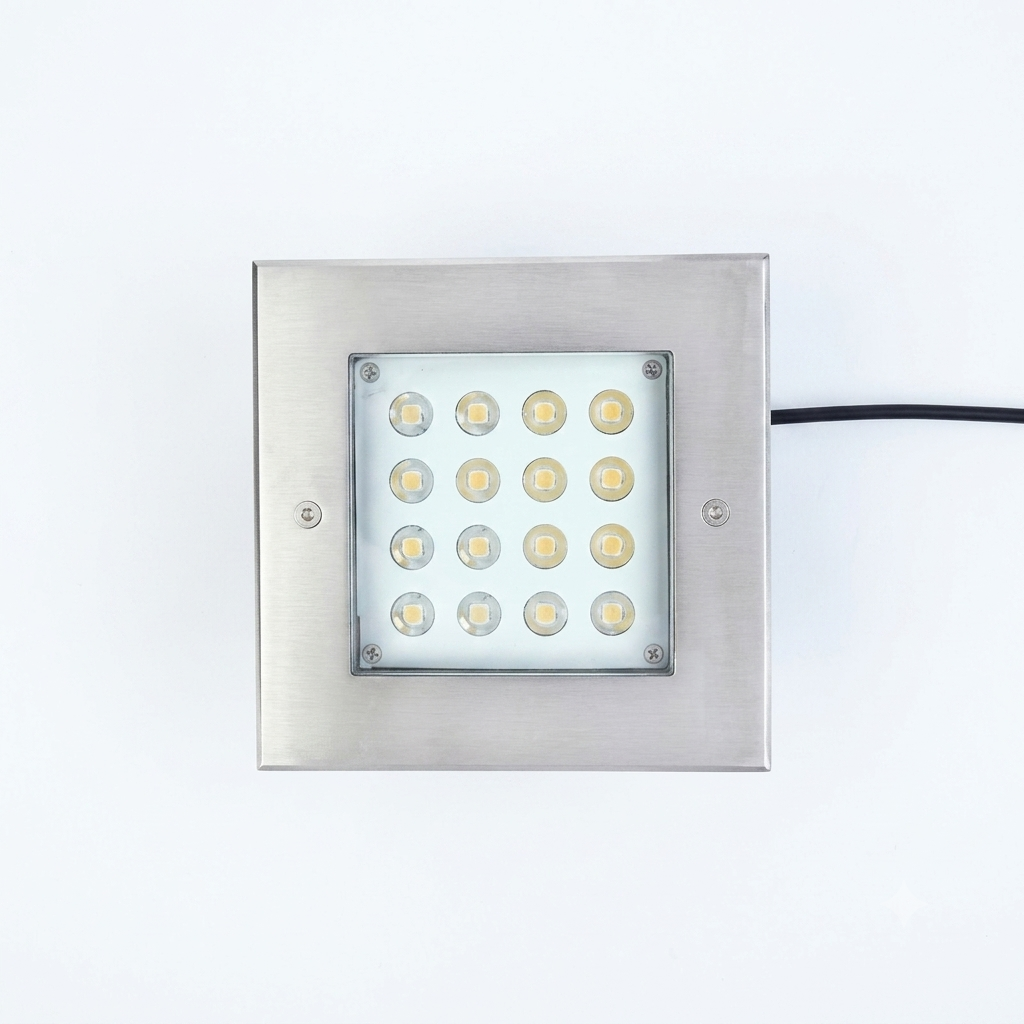 DL11592 Square Recessed Inground Uplight (16W)