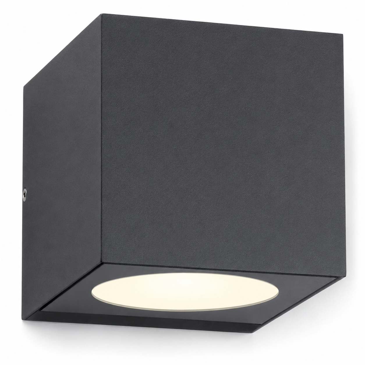 DL11612 Outdoor LED Up & Down Cube Wall Light (2x 6W)