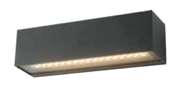 DL11616 Outdoor LED Linear Up & Down Wall Light (12W)