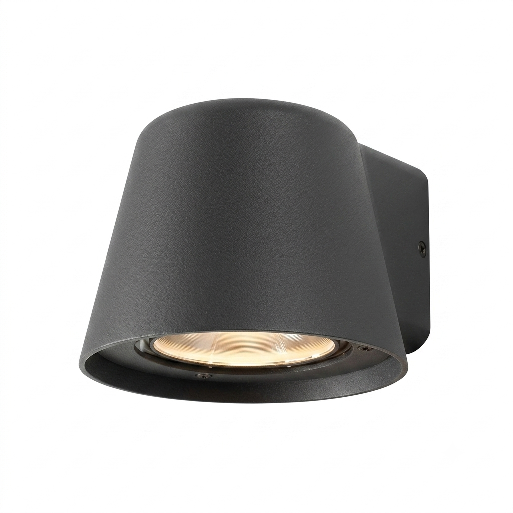 DL11627 Outdoor Wedge Wall Downlight (GU10 / 6W LED)