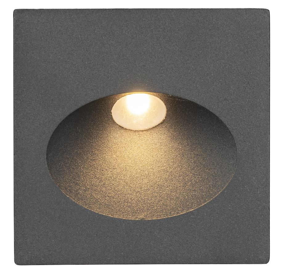 DL11638 Outdoor LED Recessed Square Step Light (3W)