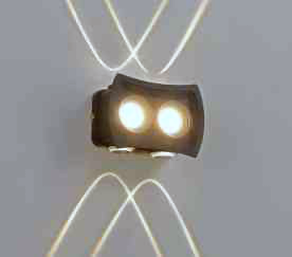 DL11654 Outdoor LED Up/Down Wall Light, 6-Beam (10W)