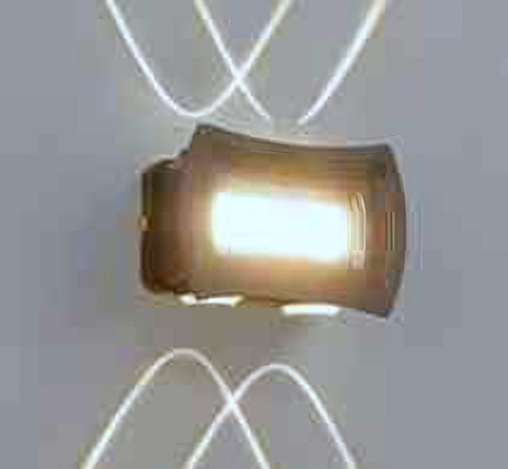 DL11658 Outdoor LED Up/Down Wall Light, 8-Beam (12W)