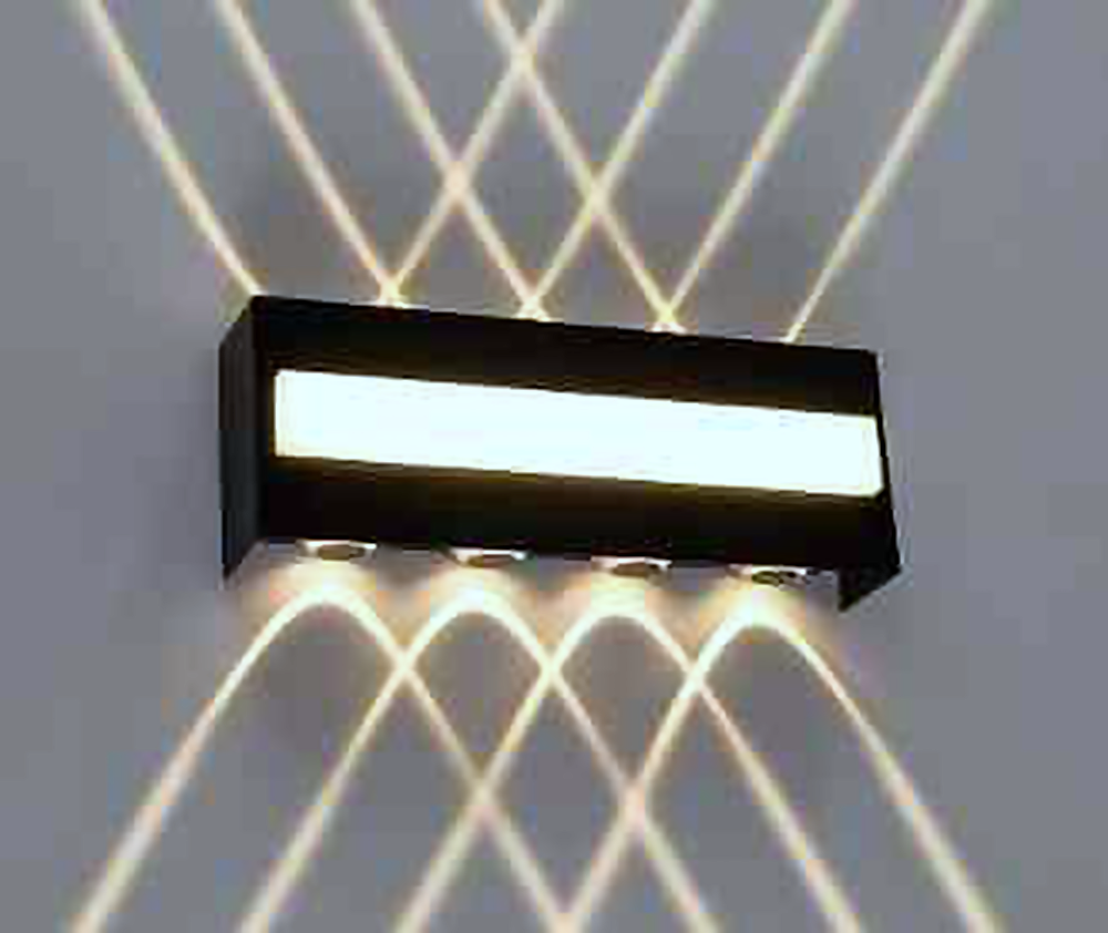 DL11659 Outdoor LED Up/Down Wall Light, Slim Bar (6/10/12W)